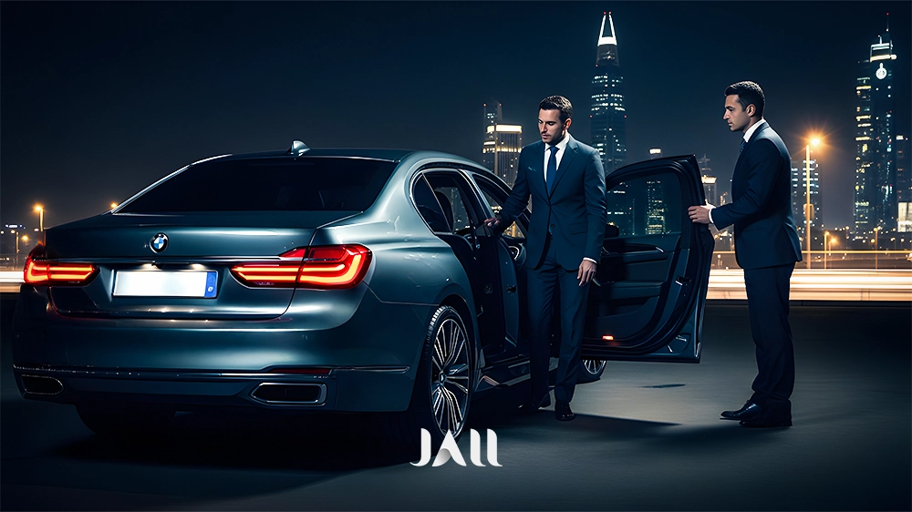 خدمة سيارات فاخرة مع سائق